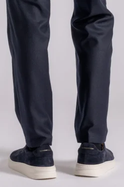 Scarpa suede sirena blu