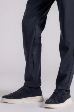 Scarpa suede sirena blu