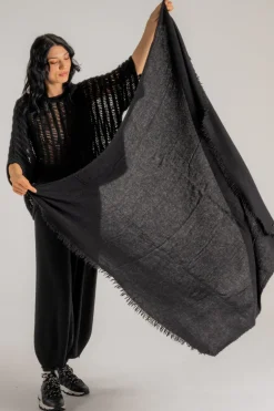 Sciarpa 2393 lana grigia