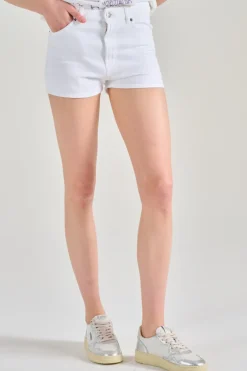 Shorts evie cotone bianco