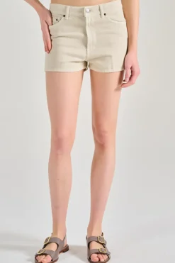 Shorts evie tessuto beige