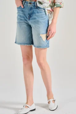 Shorts lola denim blu
