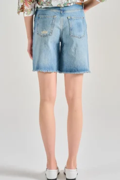 Shorts lola denim blu