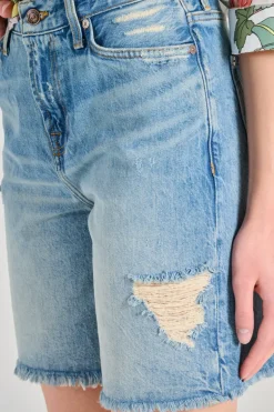 Shorts lola denim blu