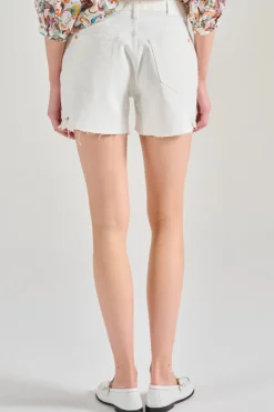 Shorts monroe denim bianco
