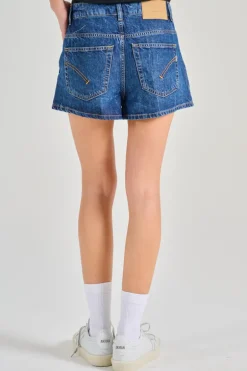 Shorts sun tessuto blu