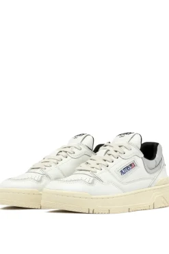 Sneakers clc low pelle bianco