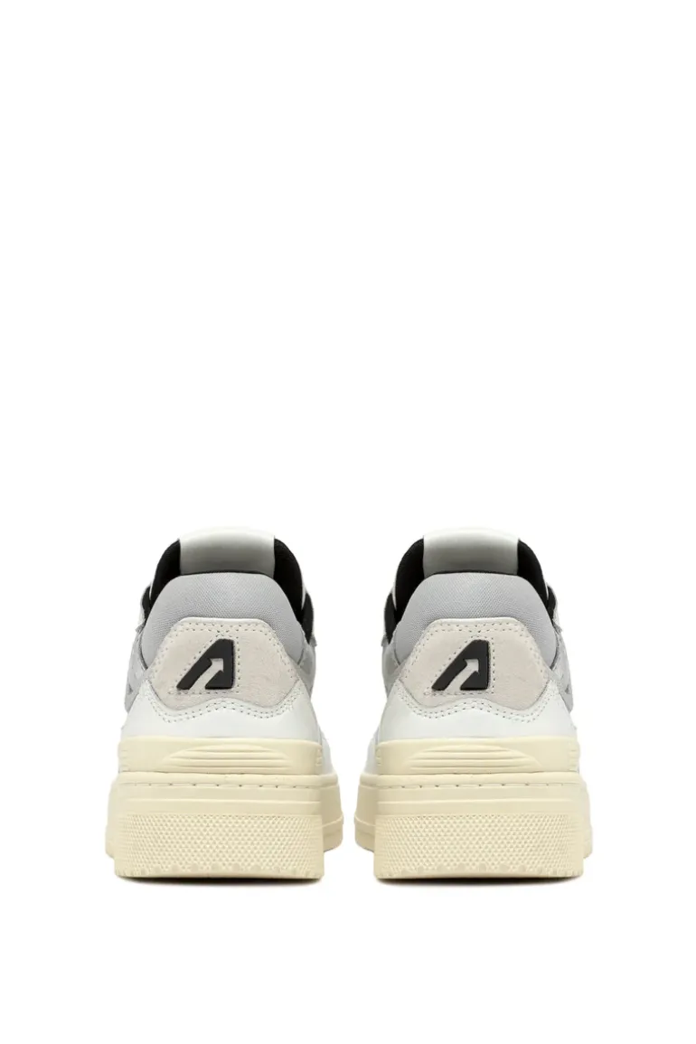 Sneakers clc low pelle bianco