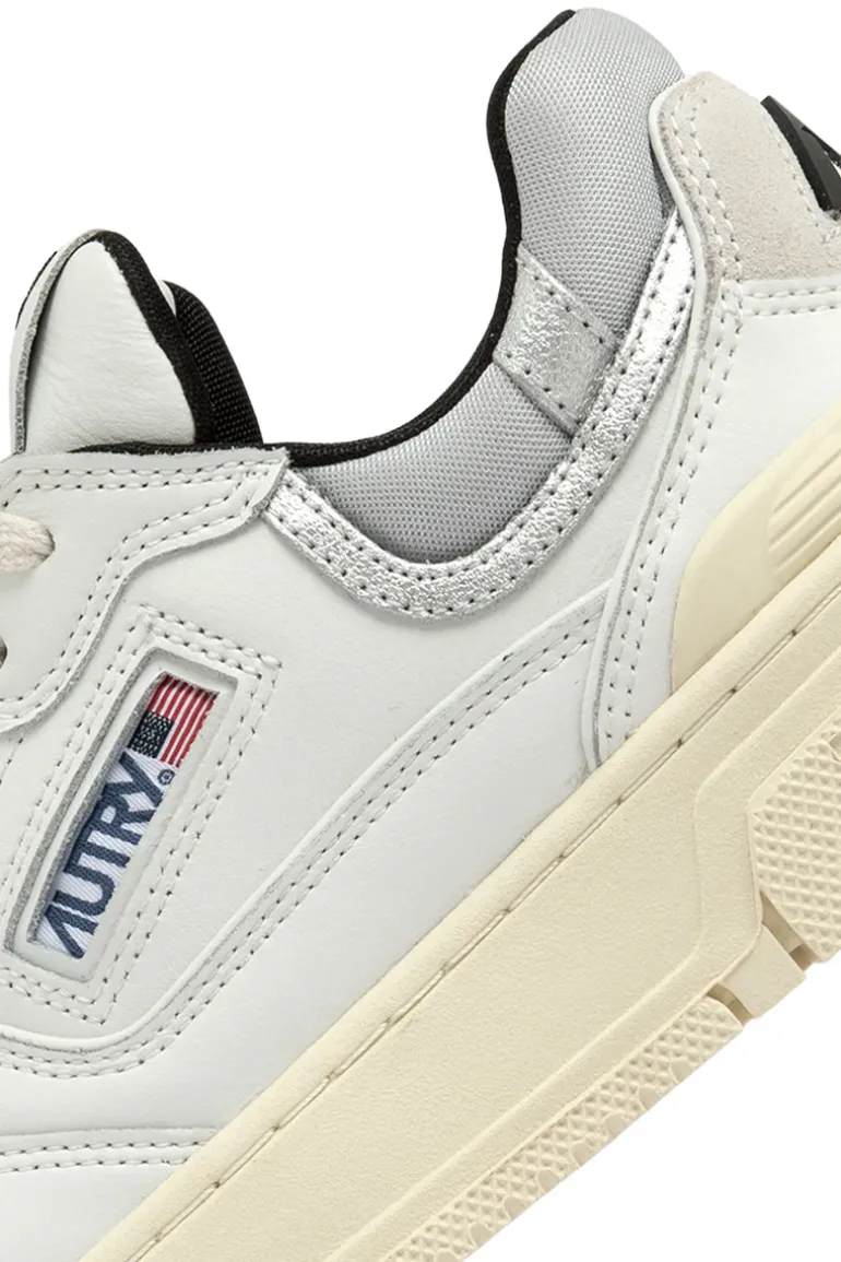 Sneakers clc low pelle bianco