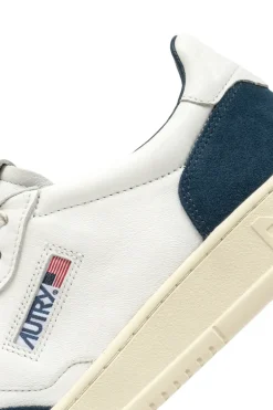 Sneakers medalist low goat suede blu
