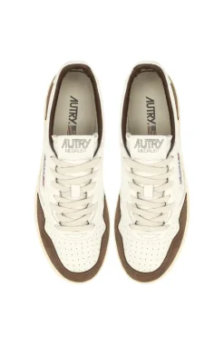 Sneakers medalist low goat suede marrone