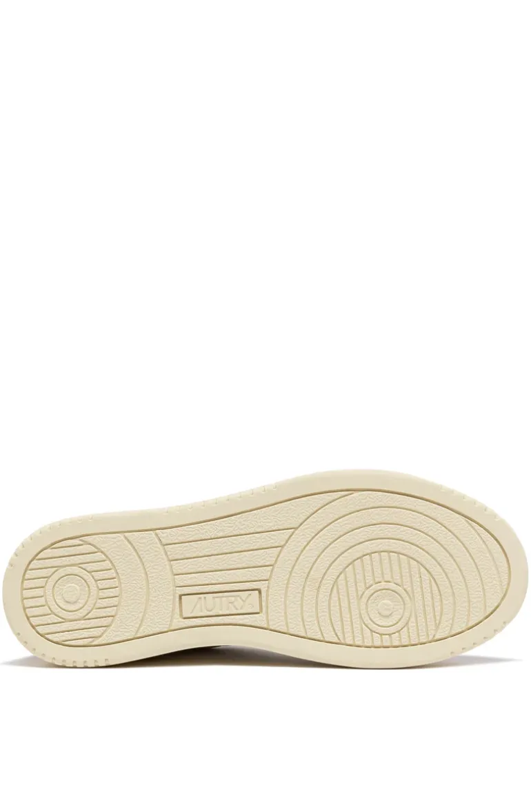 Sneakers medalist low goat suede rosa