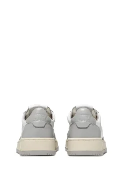 Sneakers medalist low man leat leat grigio uomo