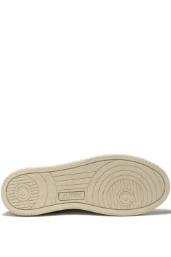 Sneakers medalist low man leat suede bianco uomo