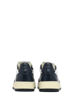 Sneakers medalist low man leat leat blu uomo