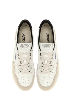 Sneakers medalist low man match suede bianco uomo