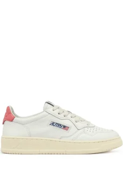 Sneakers medalist low pelle bianco
