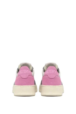 Sneakers medalist low suede rosa