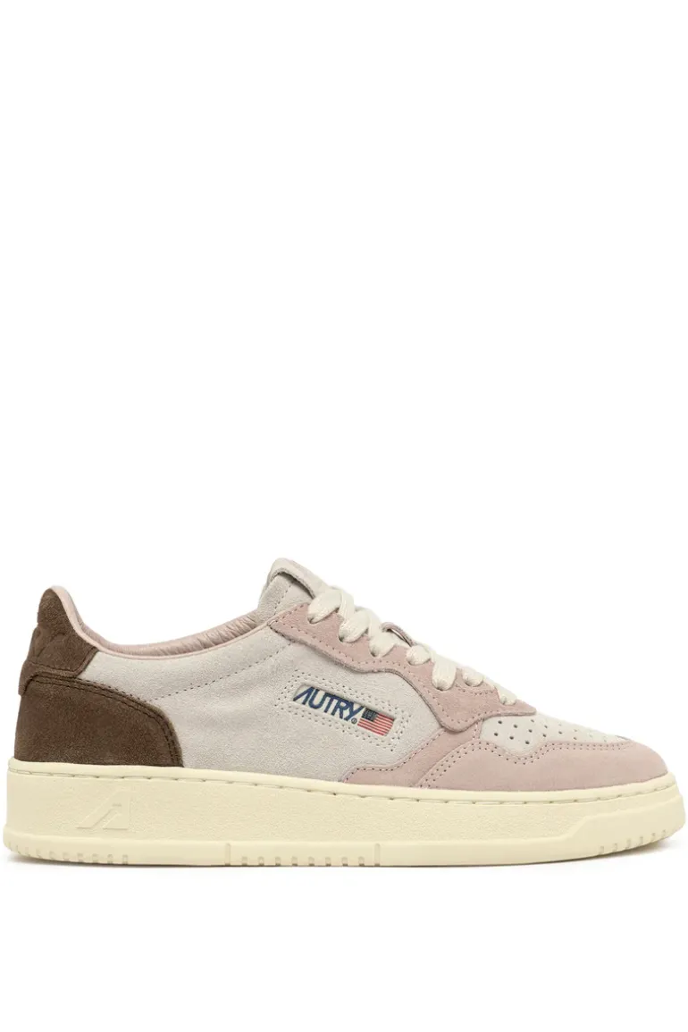 Sneakers medalist low suede beige