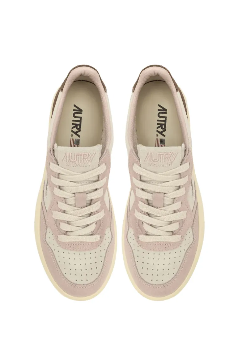 Sneakers medalist low suede beige