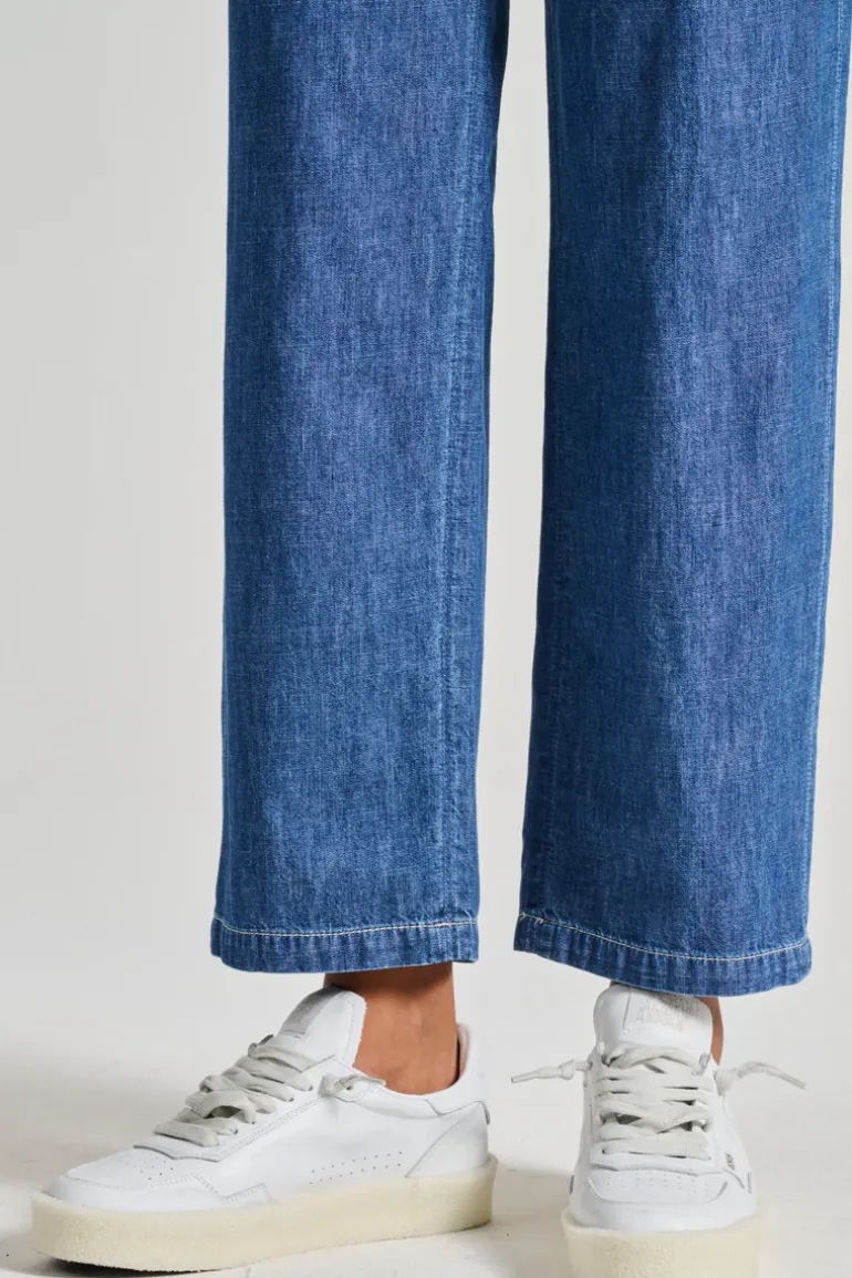 Sneakers pelle bianca