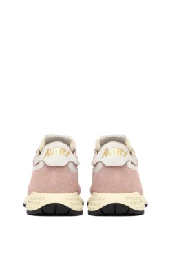 Sneakers reelwind low pelle rosa
