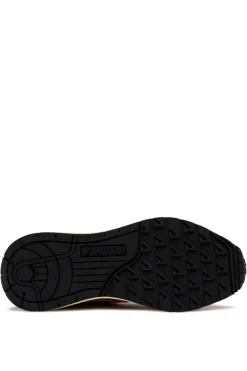 Sneakers reelwind low pelle/tessuto arancione