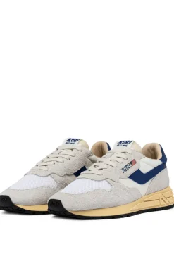 Sneakers reelwind low pelle/tessuto grigio
