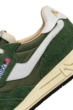 Sneakers reelwind low pelle verde
