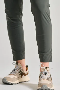 Sneakers suede/nylon beige