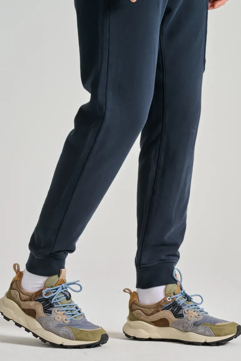 Sneakers suede/nylon verde