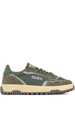 Sneakers super vintage low pelle marrone