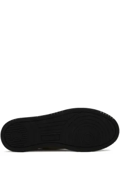 Sneakers super vintage low man nero uomo