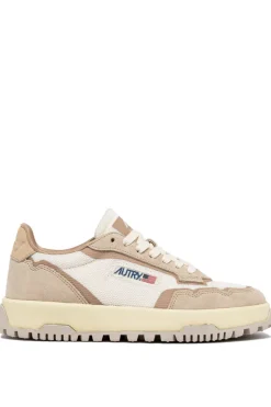Sneakers wildplace low pelle beige
