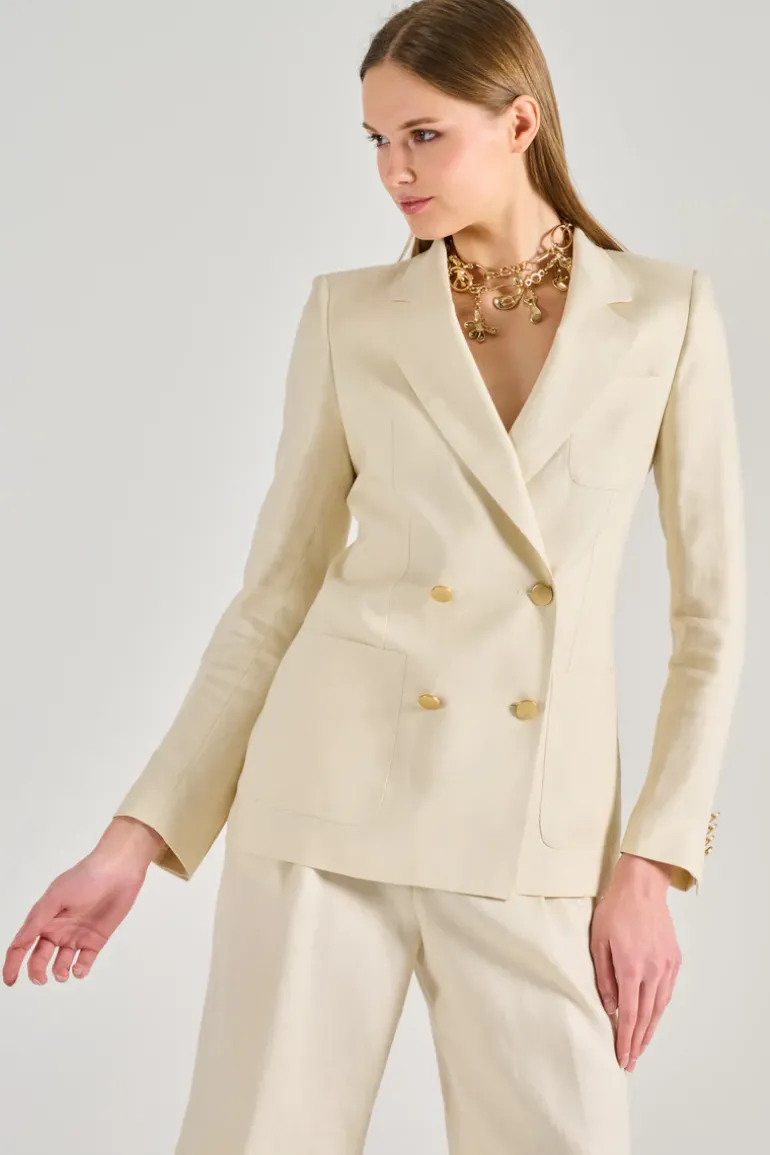 Tagliatore giacca 0205 tessuto panna