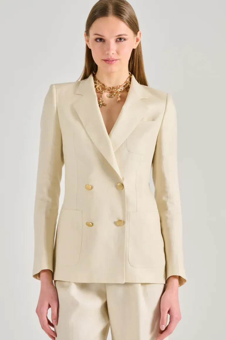 Tagliatore giacca 0205 tessuto panna