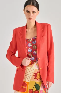 Tagliatore giacca 0205 tessuto rosso