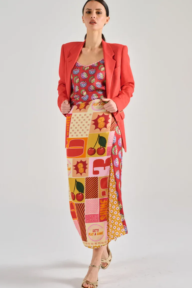 Tagliatore giacca 0205 tessuto rosso