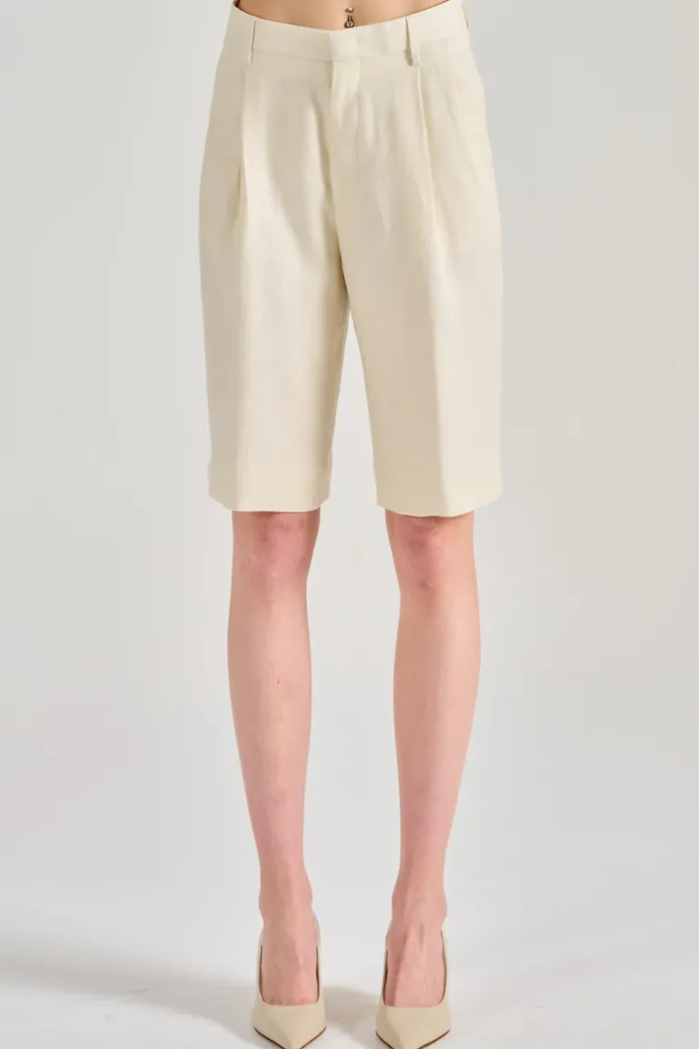 Tagliatore shorts 0205 tessuto panna