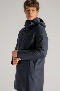 Terzilio floating eskimo jacket blu uomo