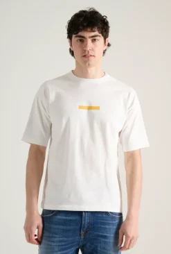 T-shirt bianco baumwolle