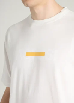 T-shirt bianco baumwolle