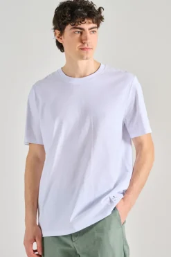 T-shirt bold cotone bianco