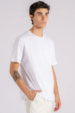 T-shirt cotone bianco