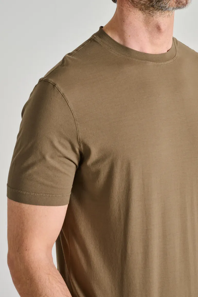 T-shirt cotone grigio