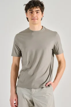 T-shirt cotone grigio