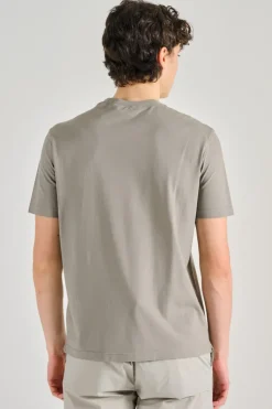 T-shirt cotone grigio