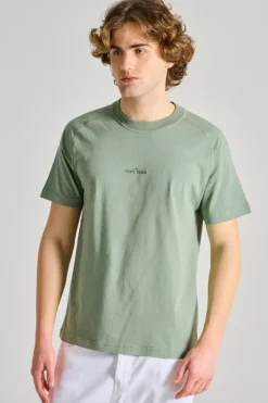 T-shirt cotone verde