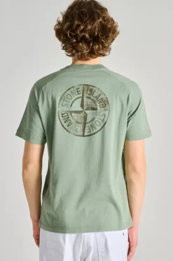 T-shirt cotone verde