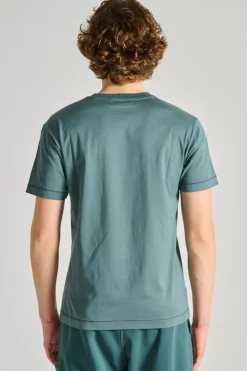 T-shirt cotone verde